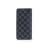 Louis Vuitton Classic Leather Wallet Regular Men Wallets Blue N63212