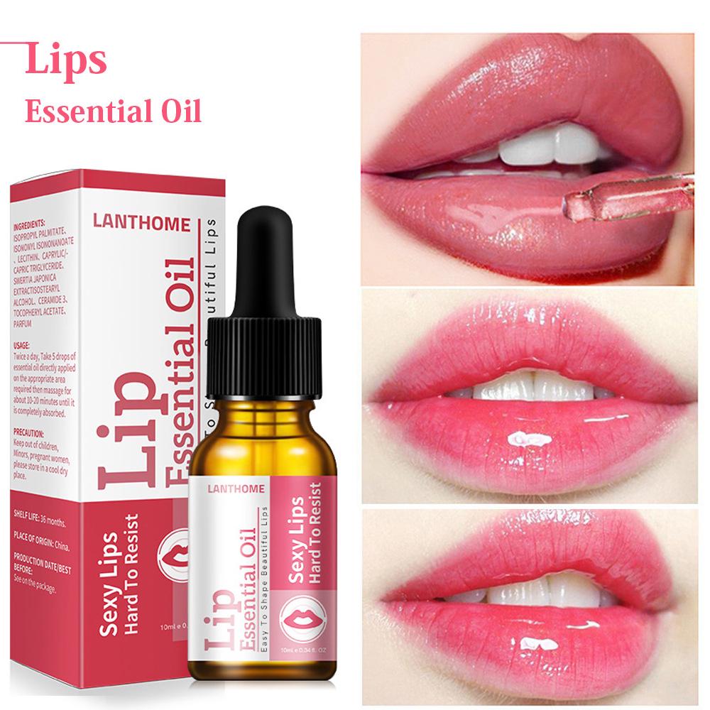 10ml Lip Plumper Repair Lip Wrinkles Moisturizer Nutritious Lip Balm Chapped Dry Lips Care