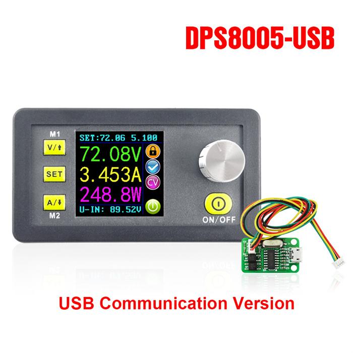 DPS8005 Programmable Constant Voltage Current Step-down Power Supply Module Voltmeter Ammeter Buck Converter 80V 5A