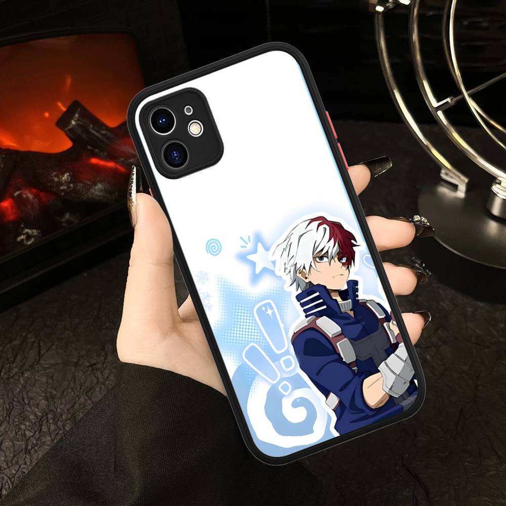 Моя геройская академия Кацуки Бакуго Чехол для телефона My Hero Для IPhone 16 Pro Max Чехол 11 12 13 14 15 Pro Plus X XS MAX Чехол Матовый чехол