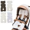 Colulu Stroller Stroller Stroller Can Be Folded With It Mesh Stroller Newborn 3D All Head Cold Baby Shower Gift Seat, Cushion, On, Material, Mat,