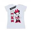 Womens/Ladies Minnie Mouse Giggling Cotton T-Shirt