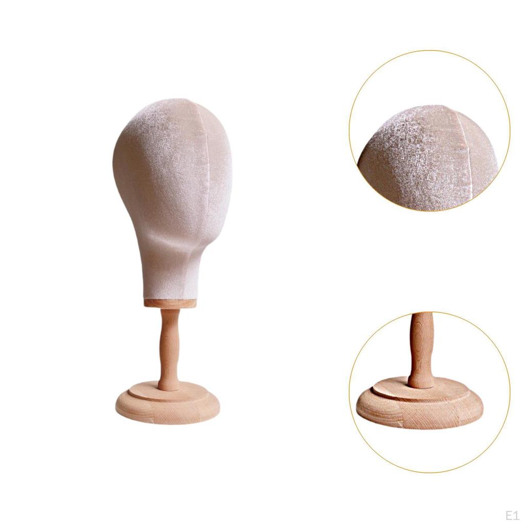 Держатель для демонстрации париков Манекен Голова Модный Устойчивый Высота 41,5 см Стойка для хранения шапок для