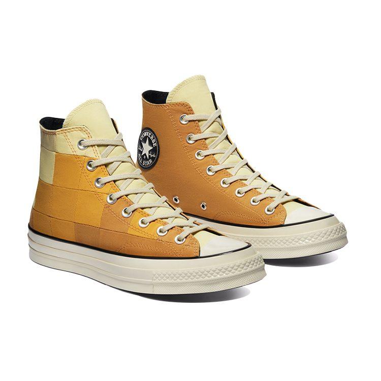 Converse Chuck 70 High 'Пэчворк растительных цветов - Гравийный цапля' 170683C