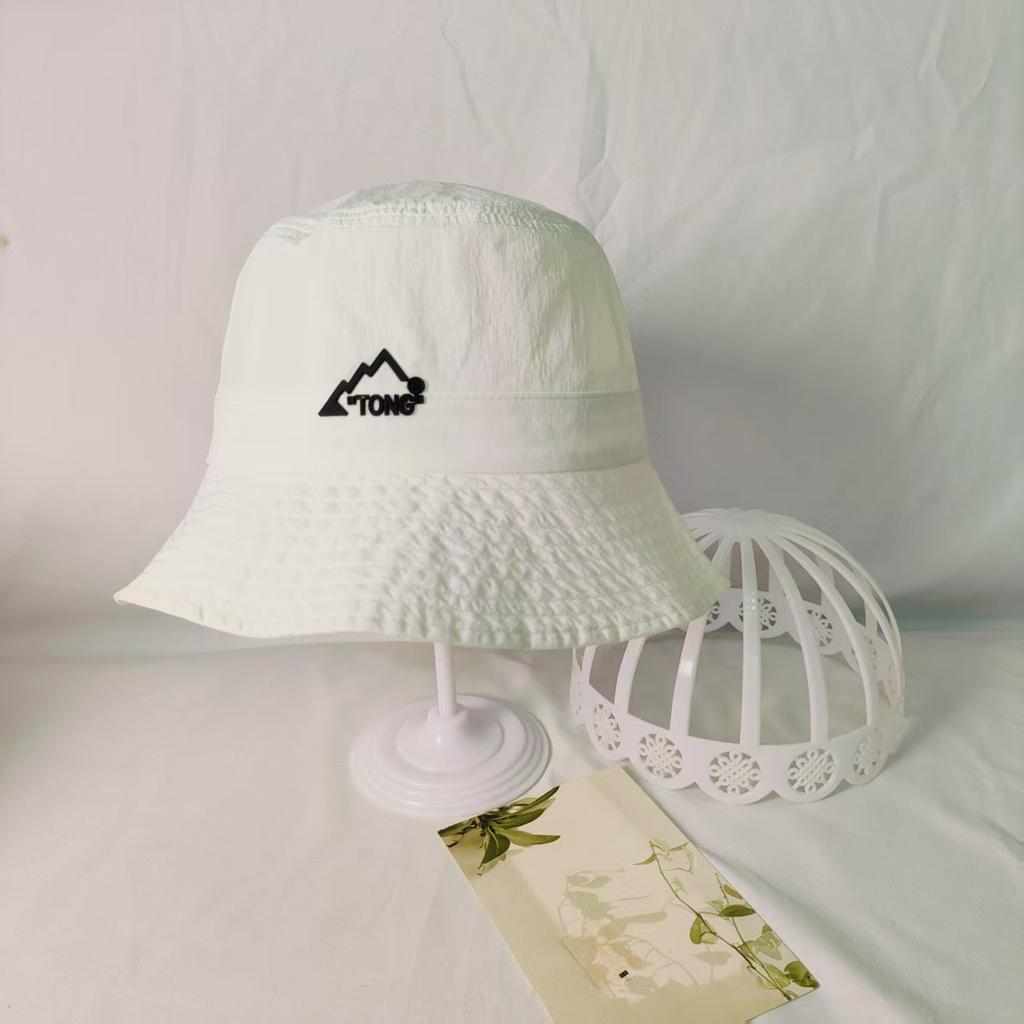 Outdoor hiking hat men's and women's sun protection quick-drying hat showing face small sun hat fishing bucket hat camping hat versatile
