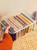 1pc/2pcs Jewelry Storage Box, Flip-Top Transparent Dust-Proof Box Suitable For Hair Clips, Headbands, Elastic Bands Desktop