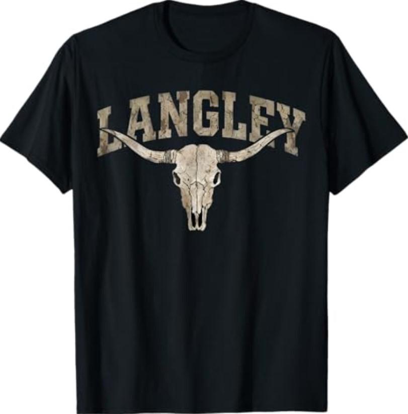 Retro Classic Langley Vintage Gift for Men Women T-Shirt