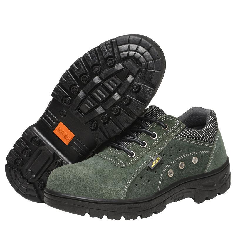 Labor Insurance Shoes Anti-collision and Anti-puncture Safety Protective Shoes Wear-resistant Work Shoes