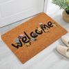 Напольный коврик Приветственный коврик с противоскользящей подложкой, износостойкий, хорошо впитывающий, домашний коврик для входа, дверной коврик, декор