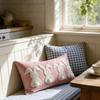 Three-dimensional Design Throw Pillow Cover Embroidered Waist Cushion Cover Pillowslip  Sofa