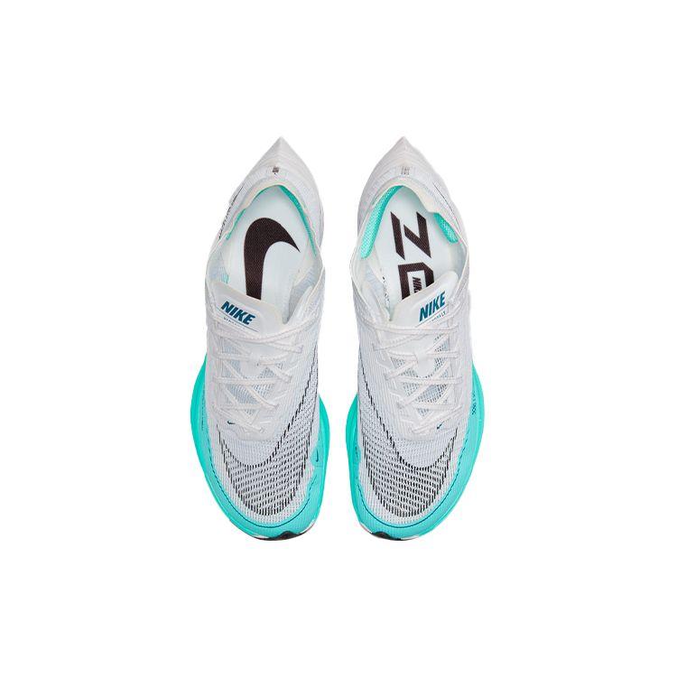 Nike ZoomX Vaporfly Next% 2 White Aurora Green Женские кроссовки Washed Teal Black CU4123-101