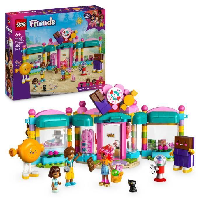 LEGO Friends 42649 La Confiserie de Heartlake City - Jouet de Construction enfant des 6 ans