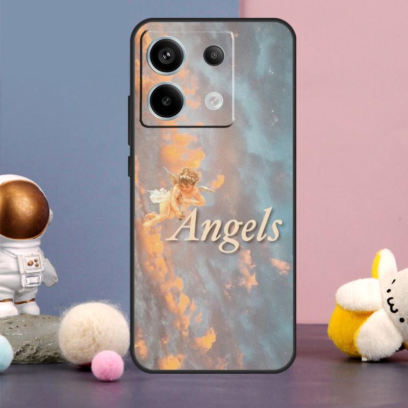 Чехол 'Ангелы эпохи Возрождения' для Xiaomi Redmi Note 9 10 11 12 13 Pro Plus 12S 11S 10S 9S Remdi 12 13 C 9C 10C