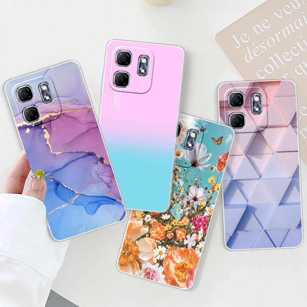 Чехол для Infinix Smart 9 X6532, противоударный, прозрачный, из мягкого силикона TPU, чехол для телефона для Infinix Smart 9 X6532, новый чехол с принтом