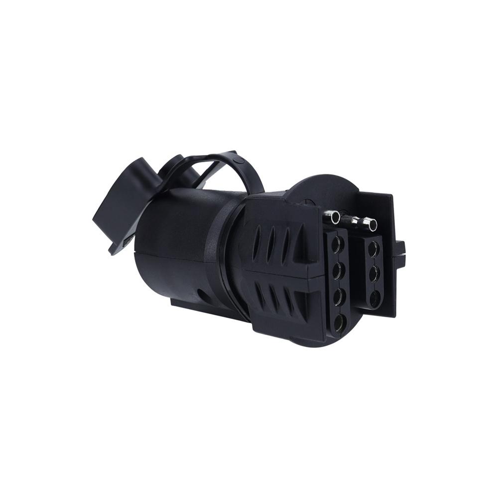 7 Pin Blade To 4 Pin and 5 Pin Flat Trailer Adapter Wiring Plug For RV Tow Truck