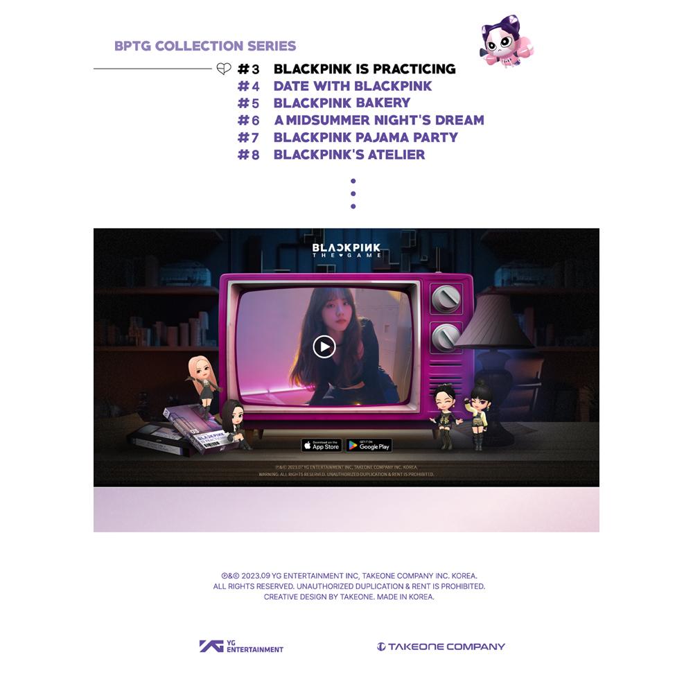 Blackpink ИГРА Коллекция фотокарточек №1~3 (Вкл.. ЮГ ПОБ)