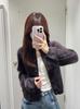 Autumn Retro Soft Knit Button-Up Cardigan - Standard Fit