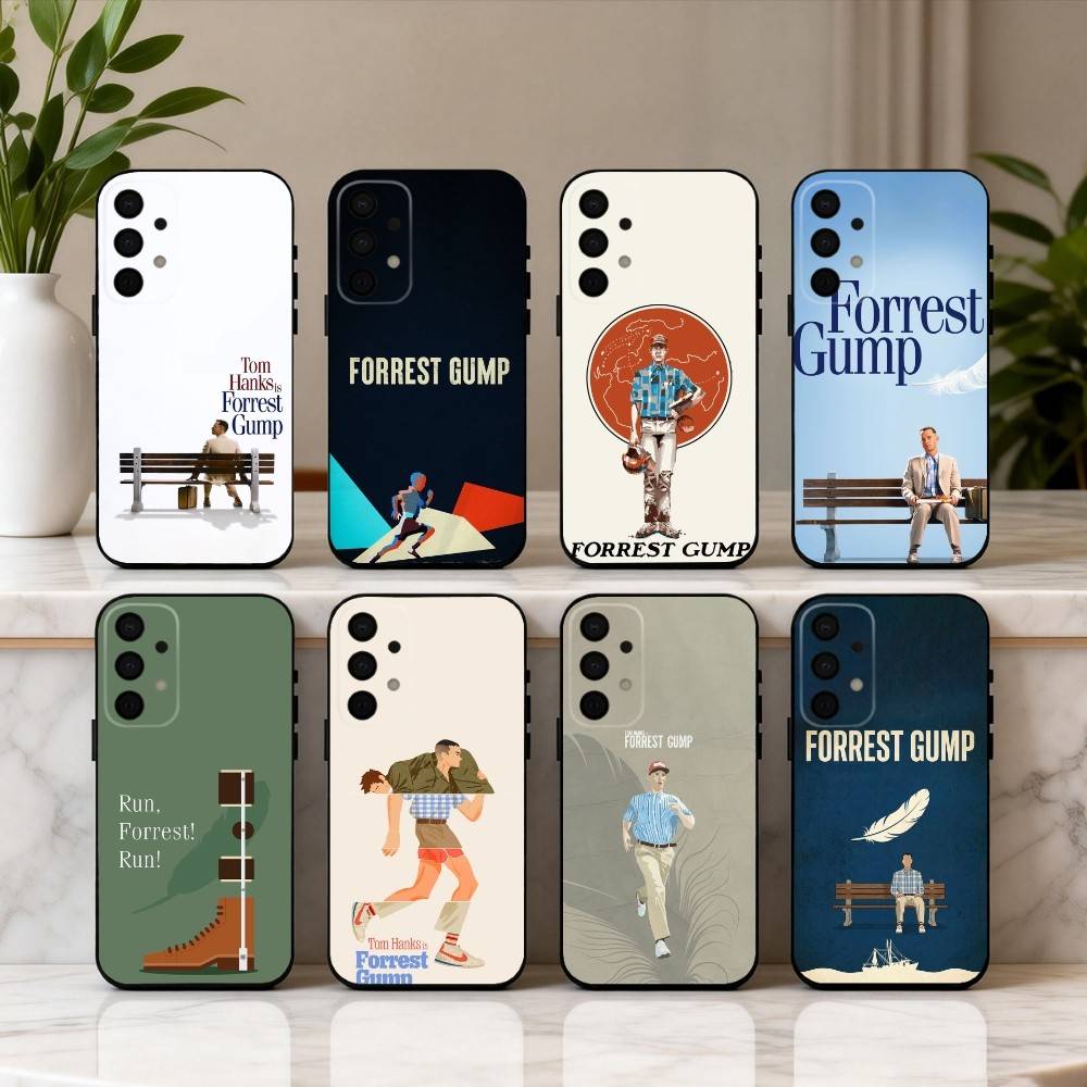 F-Форрест Гамп Чехол для телефона For Samsung Galaxy A73,A72,A71,A70,A53,A52,A51,Другие Мягкий Черный Корпус