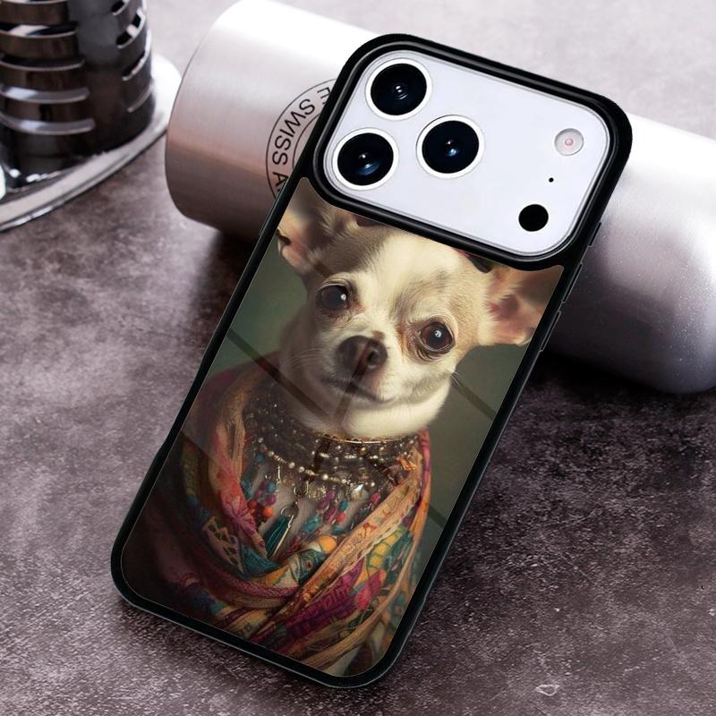 Чехол для телефона с изображением чихуахуа, милое животное, для iPhone 17 16 15 14 13 12 11 Pro Max Plus 17Air, мягкий силиконовый чехол