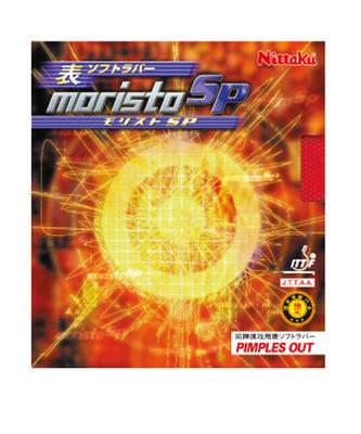 Накладка для настольного тенниса Nittaku Morist SP, Натяжение, Красная, Толстая, NR-8670 (Вращение)