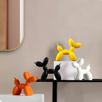 Современные Простые Скандинавские Креативные Украшения Собака из Шариков Гостиная Спальня Украшение Винного Шкафа Изделие из Смолы Мягкий Декор Искусство