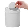 Small Trash Can Creative Garbage Cans with Lid Tiny Waste Bin Mini Trash Bin Wastebasket for Desktop Paper Basket Storage Box