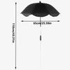 Telescopic Pole Plant Umbrella 65cm Size Garden Shade Cover Plant Shade Umbrella  Garden Use