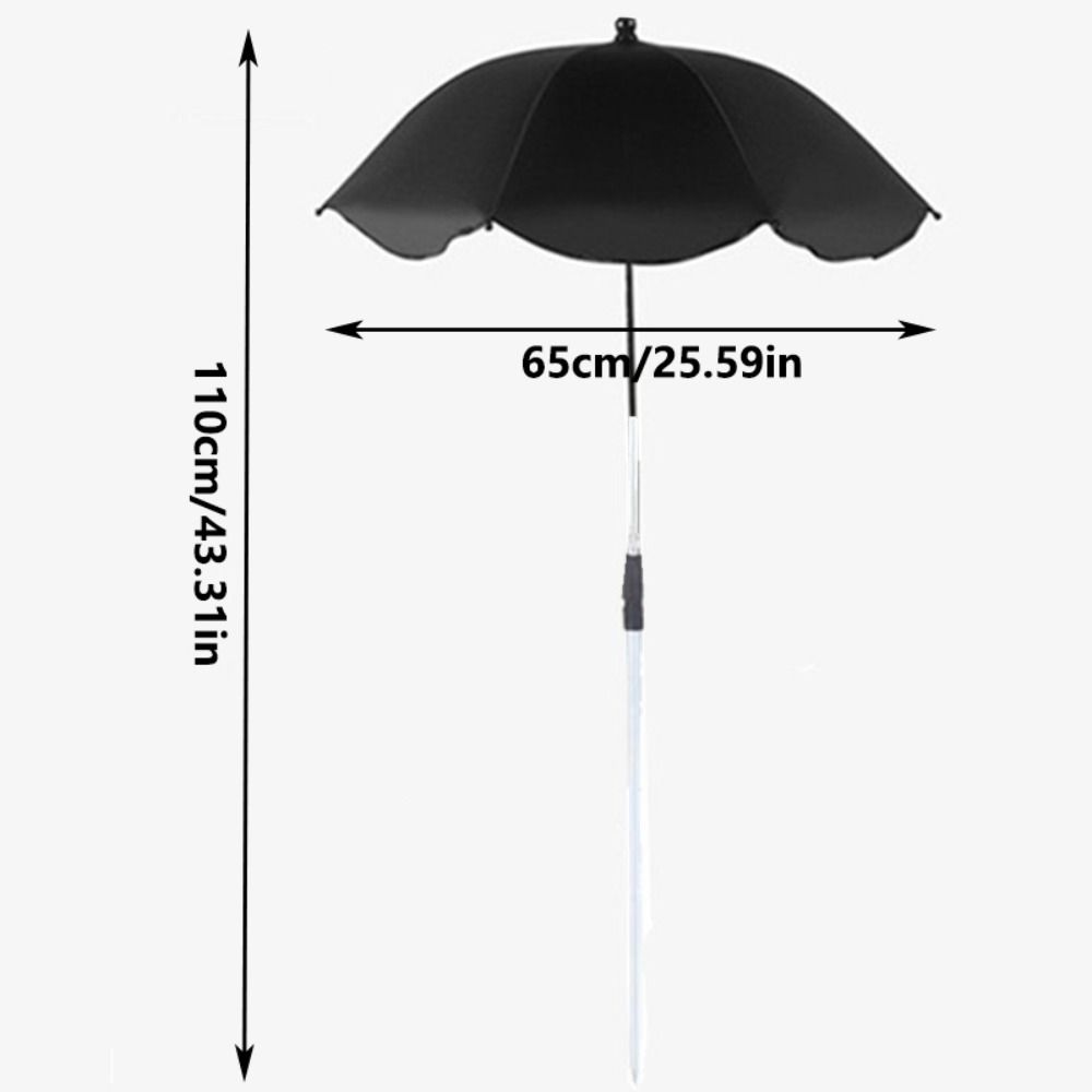 Telescopic Pole Plant Umbrella 65cm Size Garden Shade Cover Plant Shade Umbrella Garden Use
