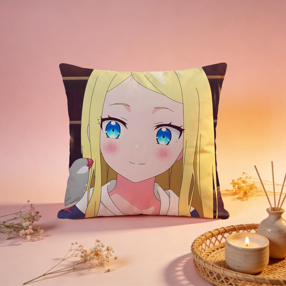 Trendy Ssasaki and Peepsing Cushion Cover Comfortable Durable Pillow Cover MultiScene for Home Office Car Sofa