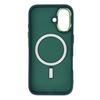 Dark Green Magnetic Collection MagSafe Case for iPhone 16 by Hurtel