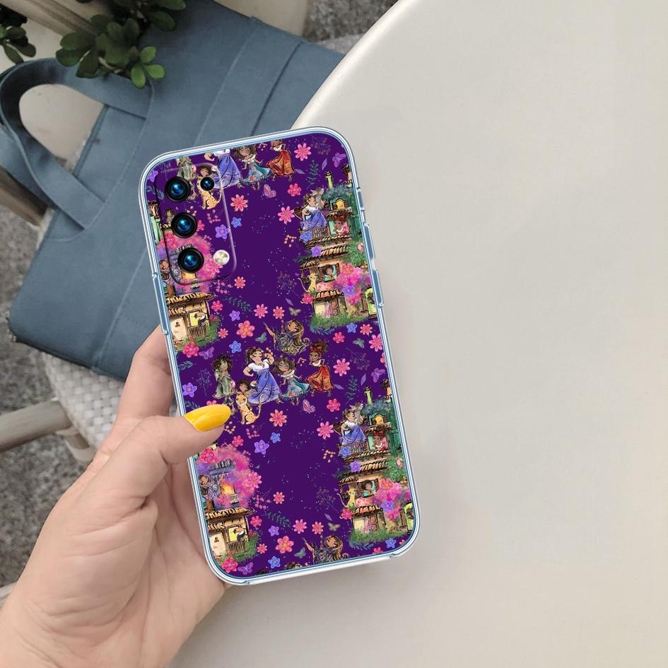 CJ49 Encanto Disney Soft Shell Transparent Phone Case for Samsung Galaxy A04 A04S A14 A23 A34 A54 M23 M33 M52 M53