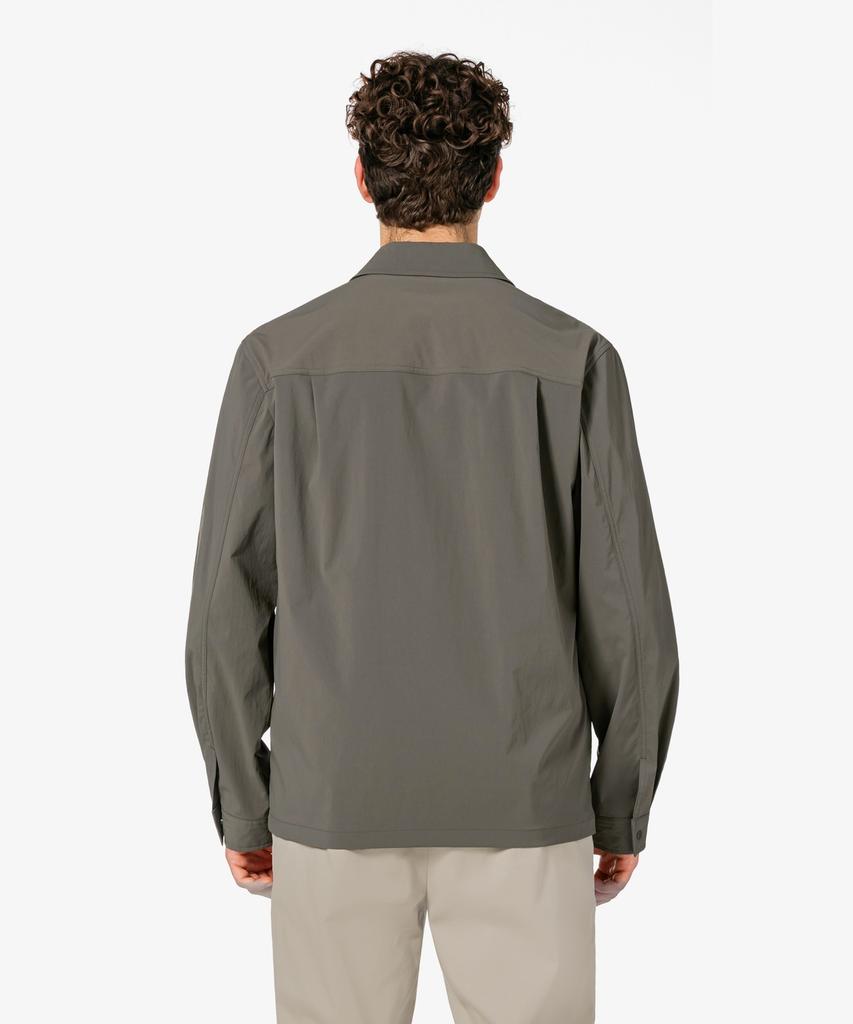 Мужской вязаный джемпер в стиле рубашки Lacoste Sh797E-56G Bmy