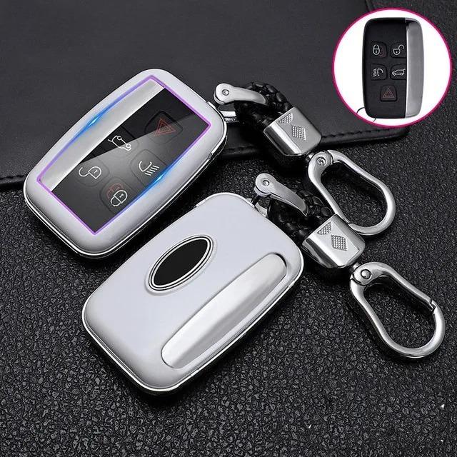 Чехол для ключа автомобиля для Land Rover A9 Range Rover Sport Evoque Freelander 2 Jaguar Xe Xj Xjl Xf C-X16 V12 Гитарный F X Тип Брелок