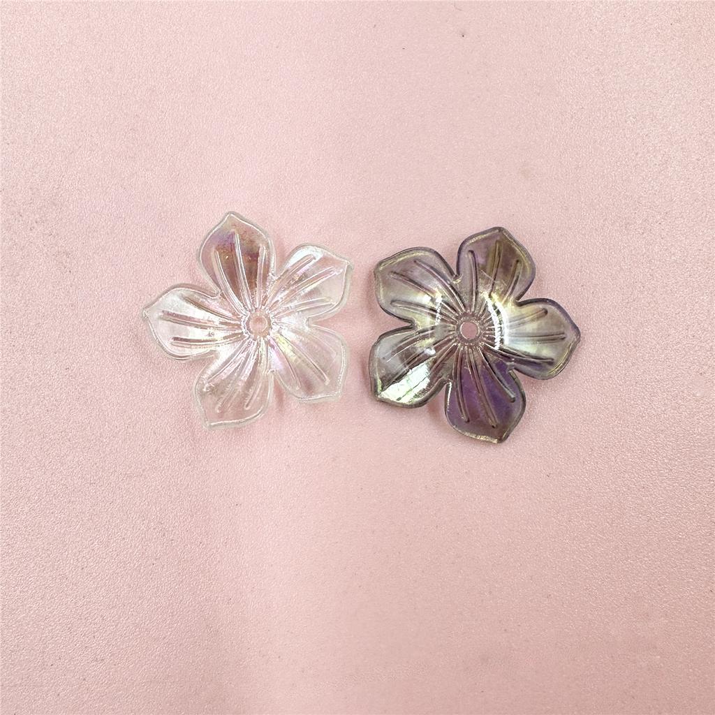 Высокое качество для изготовления ювелирных изделий 22,8 мм DIY акриловые бусины ручной работы в форме цветка солнца 20 шт браслет ожерелье свободные разделительные бусины