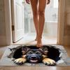 3D Ковры Оптическая Иллюзия Белка И Собака Мягкий Нескользящий Быстросохнущий Коврик 3D Ковер с Оптической Иллюзией Для Дня Рождения Хэллоуина