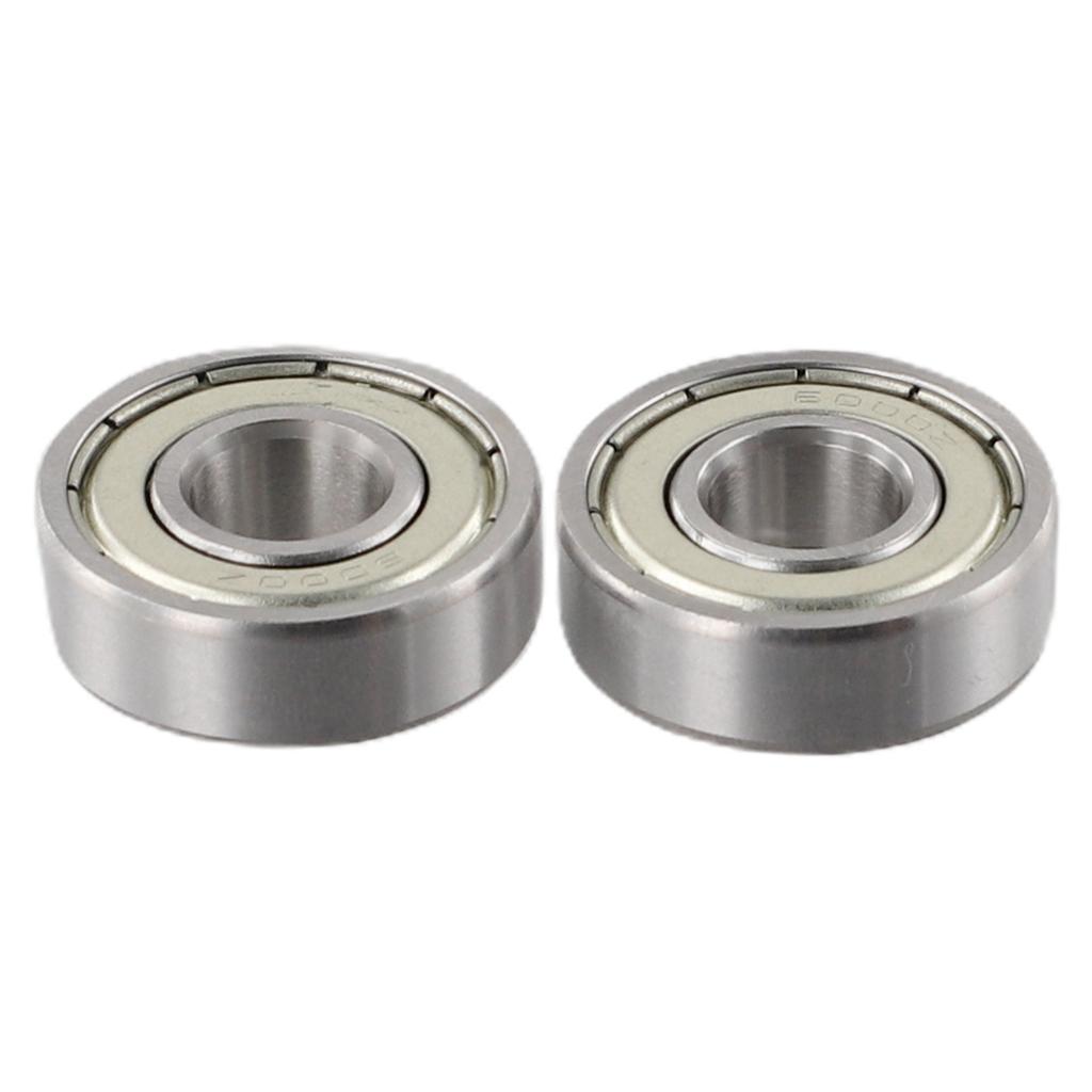 Pair of High Quality Bicycle Wheel Hub Bearings 6000ZZ 60002RS 10x26x8mm