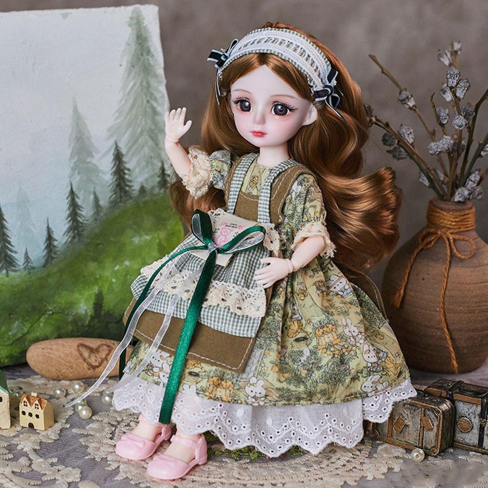 1/6 Scale Doll Lolita Skirt 30cm Size Sweater Coat Pretty Sweater Doll Outfit Set Girls Toys