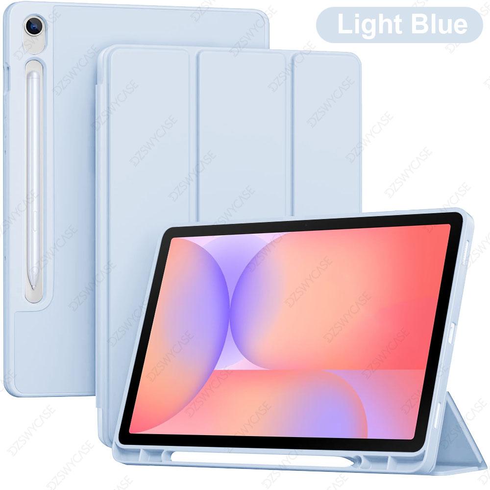 Чехол для планшета Samsung Galaxy Tab S10/S9 FE / S10 Lite 10,9 дюйма / S9 11 дюймов, Ультратонкая защитная обложка с функцией Автосон/Автопробуждение