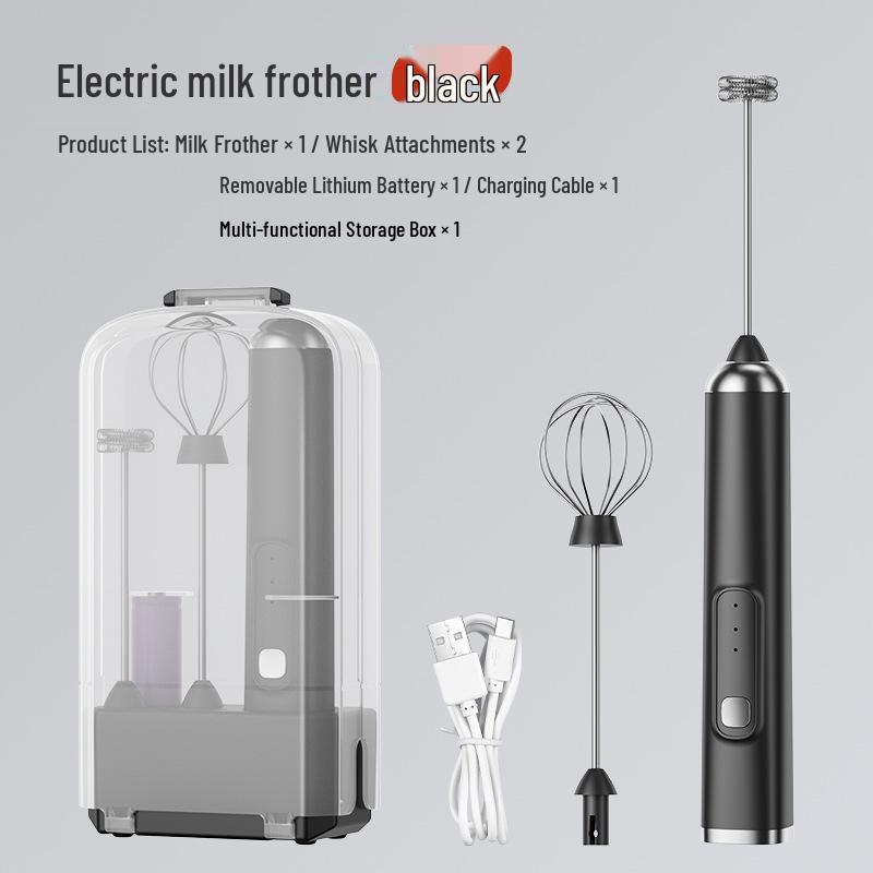 USB Rechargeable Mini Handheld Milk & Egg Frother