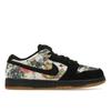 Supreme x Dunk Low SB Rammellzee Унисекс Кроссовки Черный Мультиколор FD8778-001
