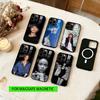 Чехол для телефона певицы Рианны для iPhone 17, 16, 15, 14, 13, 12, 11 Plus, Pro, магнитный с Magsafe, для беспроводной зарядки