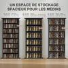 360 CD Storage Unit - Black