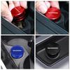 Alloy Universal Car Cigarette Lighter Cover Logo Button Cap For Chevrolet Siverado Logo Anti Dust Decorative Interior Accessorry