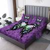 Beautiful Butterfly Pattern Mattress Four-Piece Bedding Set Mattress Bedroom Dormitory Bedding