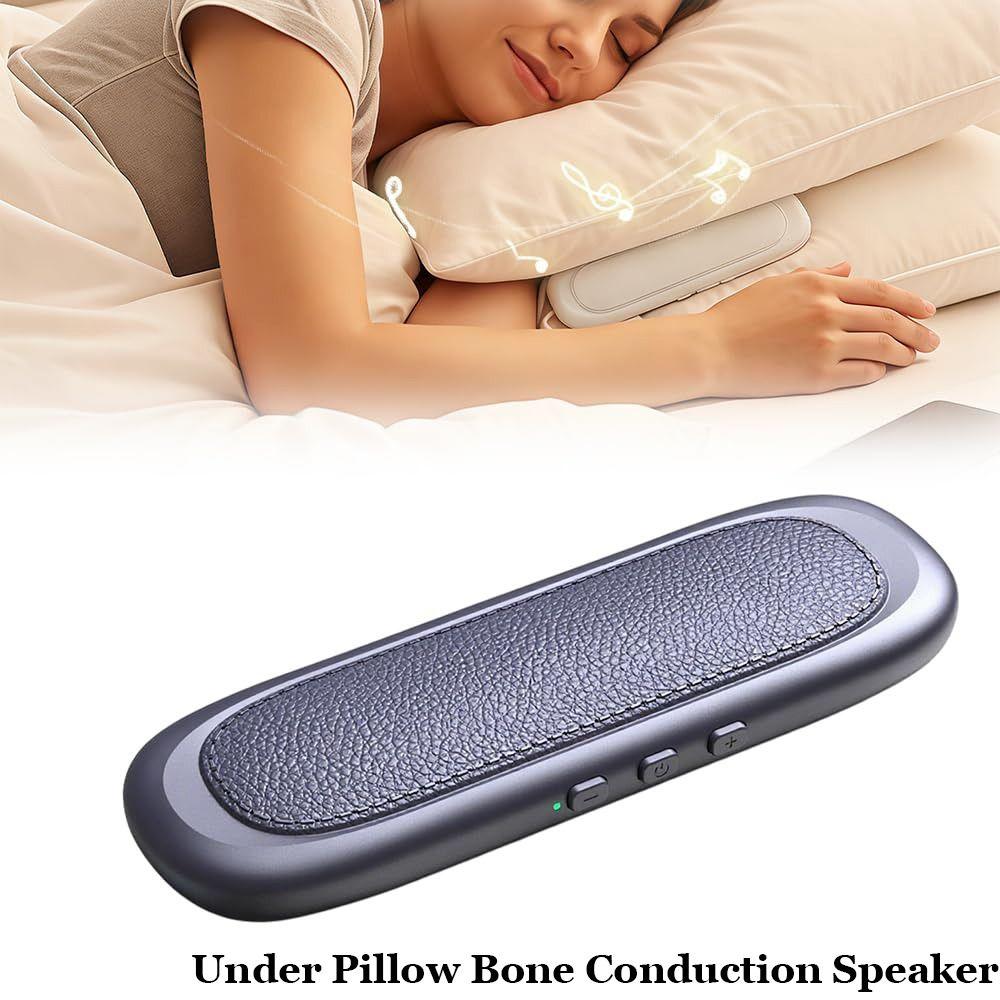 Timed Shutdown Under Pillow Speakers Noise Reduction Sleep Pillow Speaker  for Home Travel