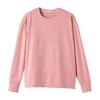 Venex Standard Long Sleeve Crew Neck Size for General Medical Devices Women's Dry+ T-Shirt, Sakura, M,