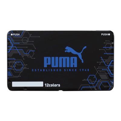 Цветные карандаши Puma 12 шт. в жестяной коробке PM456, Цвета, Пенал,