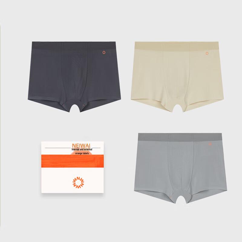 Мужские трусы-боксеры NEIWAI Orange Label из модала Tencel, 3 штуки в упаковке
