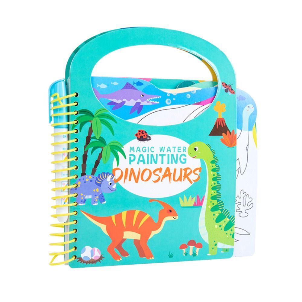 Graffiti Water Drawing Montessori Toys Clear Water Color Magic Water Drawing Book Children Toys