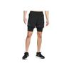 Шорты для бега Run Division Pinnacle два-в-одном мужские, черные DM4764-010